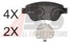 FIAT 77364893 Brake Pad Set, disc brake